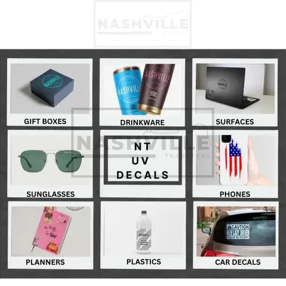 3D Uv Decals Gang Sheet