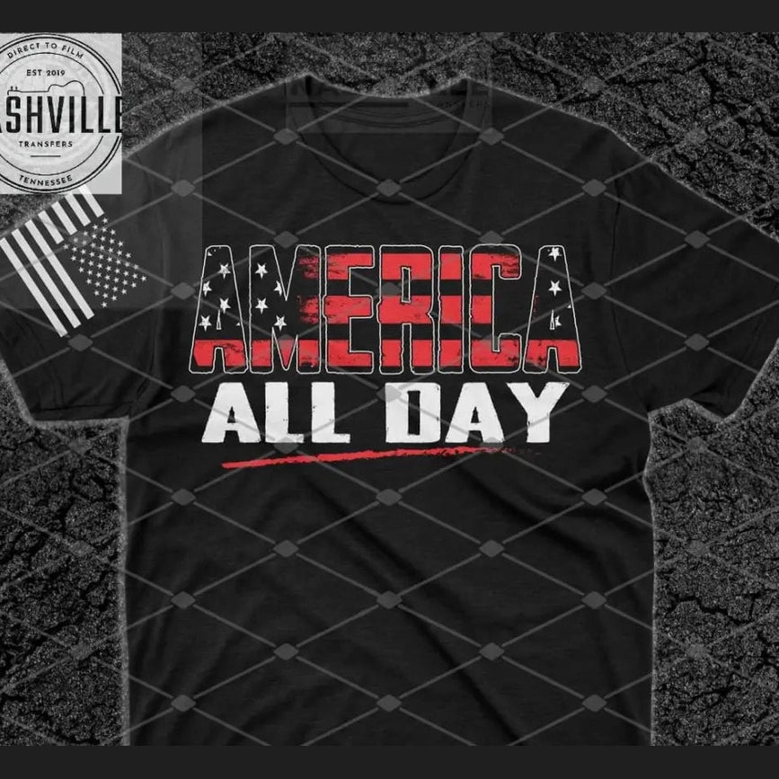 America All Day Tee