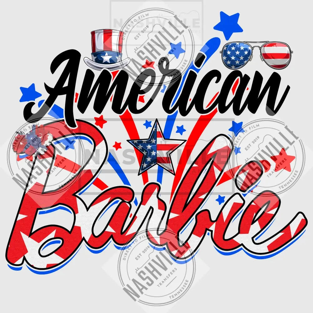 American Barbie Transfer.
