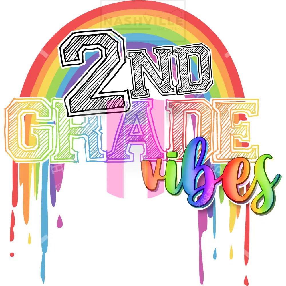 Back To School Vibes Transfers Prints