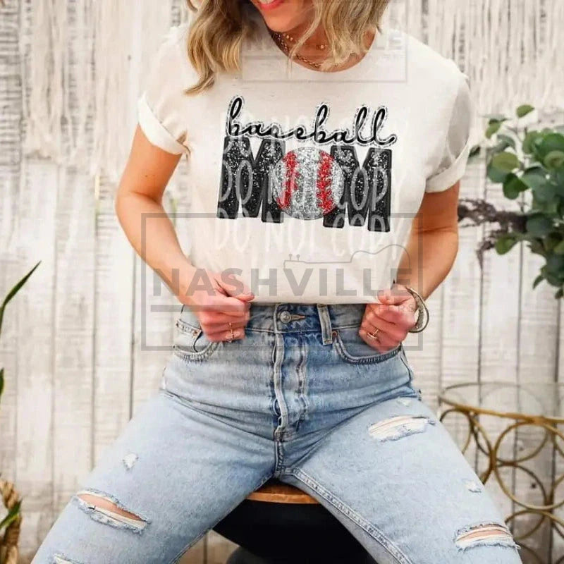 Baseball Mom Tee.