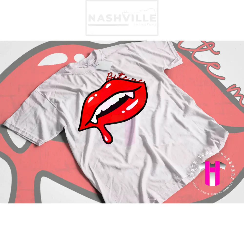 Bite Me Lips Tee.