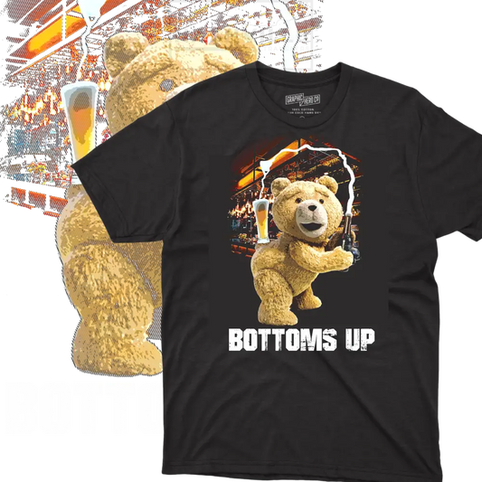 Bottoms Up Bear Rasterized - Transfer