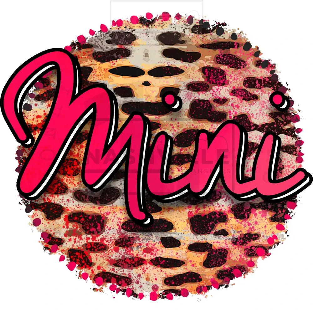 Cheetah Mama/Mini Transfer.