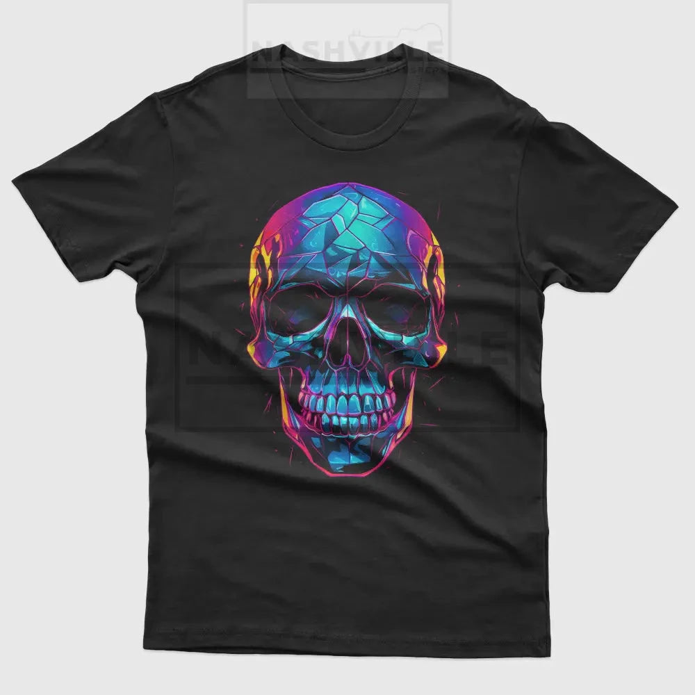 Colorful Skull Tee.