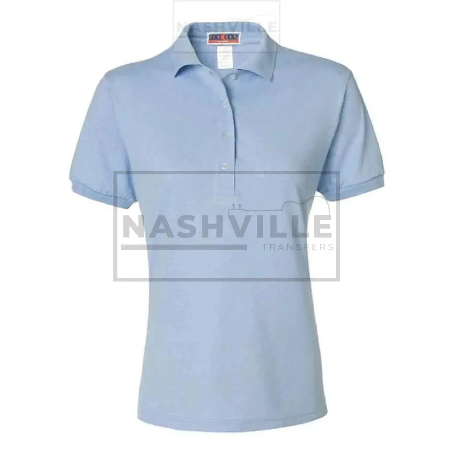 Corporate Customizable Button Up Apparel. S / Light Blue