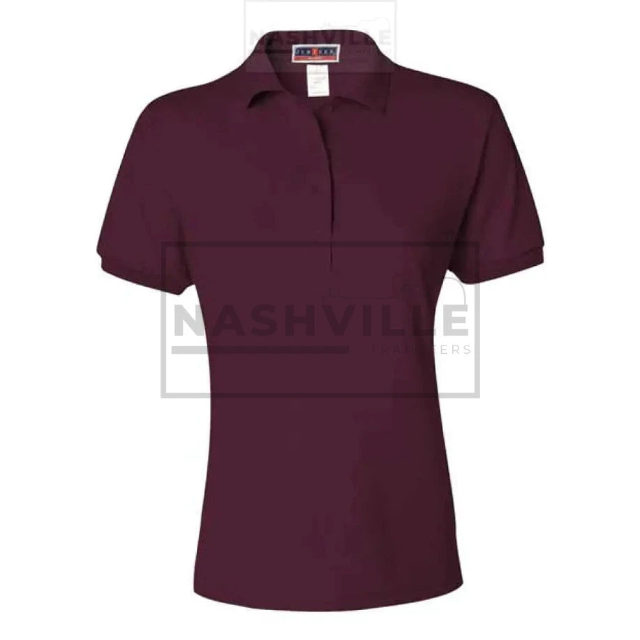 Corporate Customizable Button Up Apparel. S / Maroon