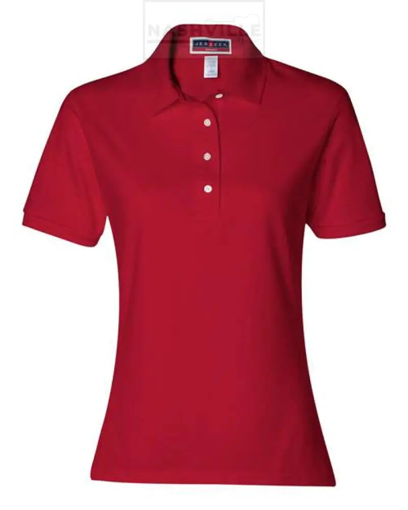 Corporate Customizable Button Up Apparel. S / Red