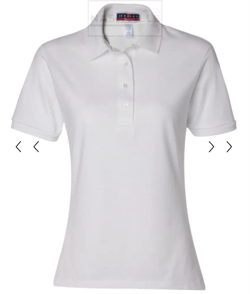 Corporate Customizable Button Up Apparel. S / White