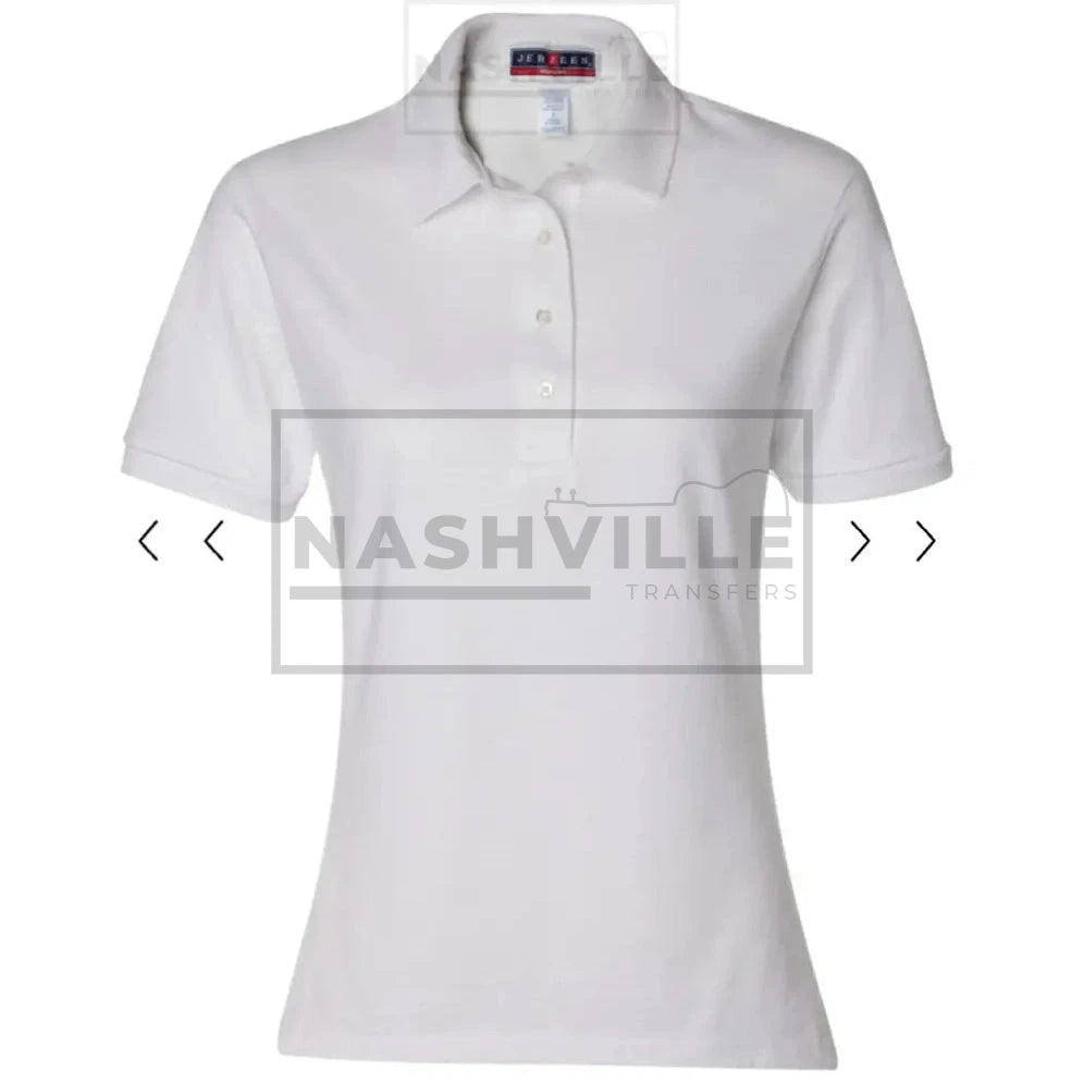Corporate Customizable Button Up Apparel. S / White