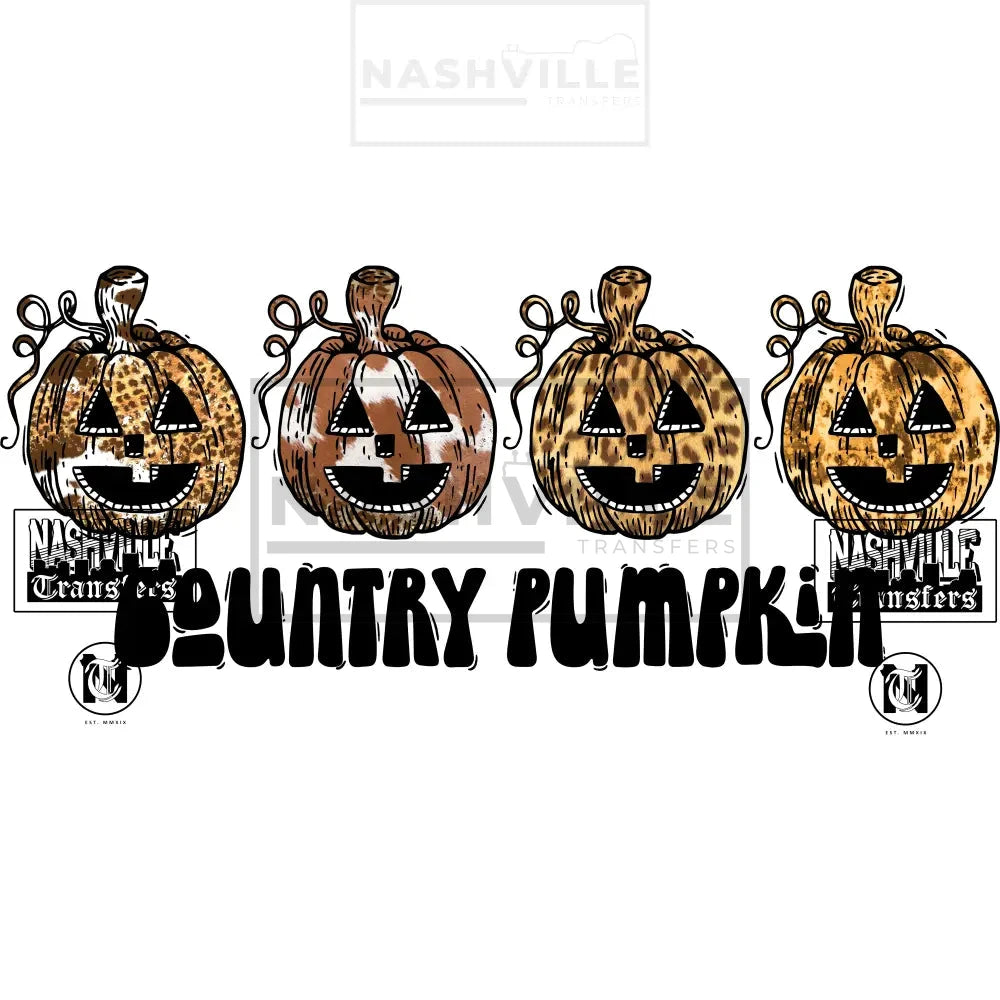 Counrtry Pumpkin Transfer.