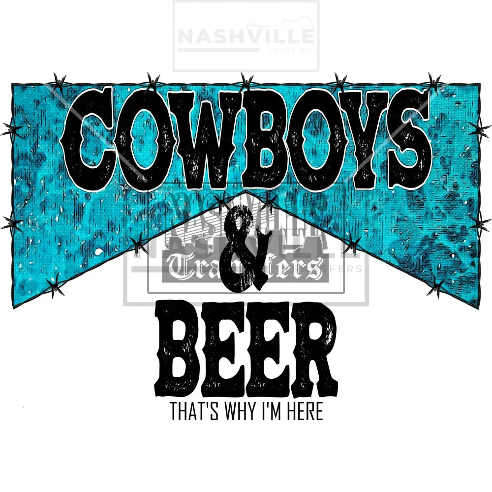 Cowboys Western Stock Transfer Low Heat / No Horseshoe
