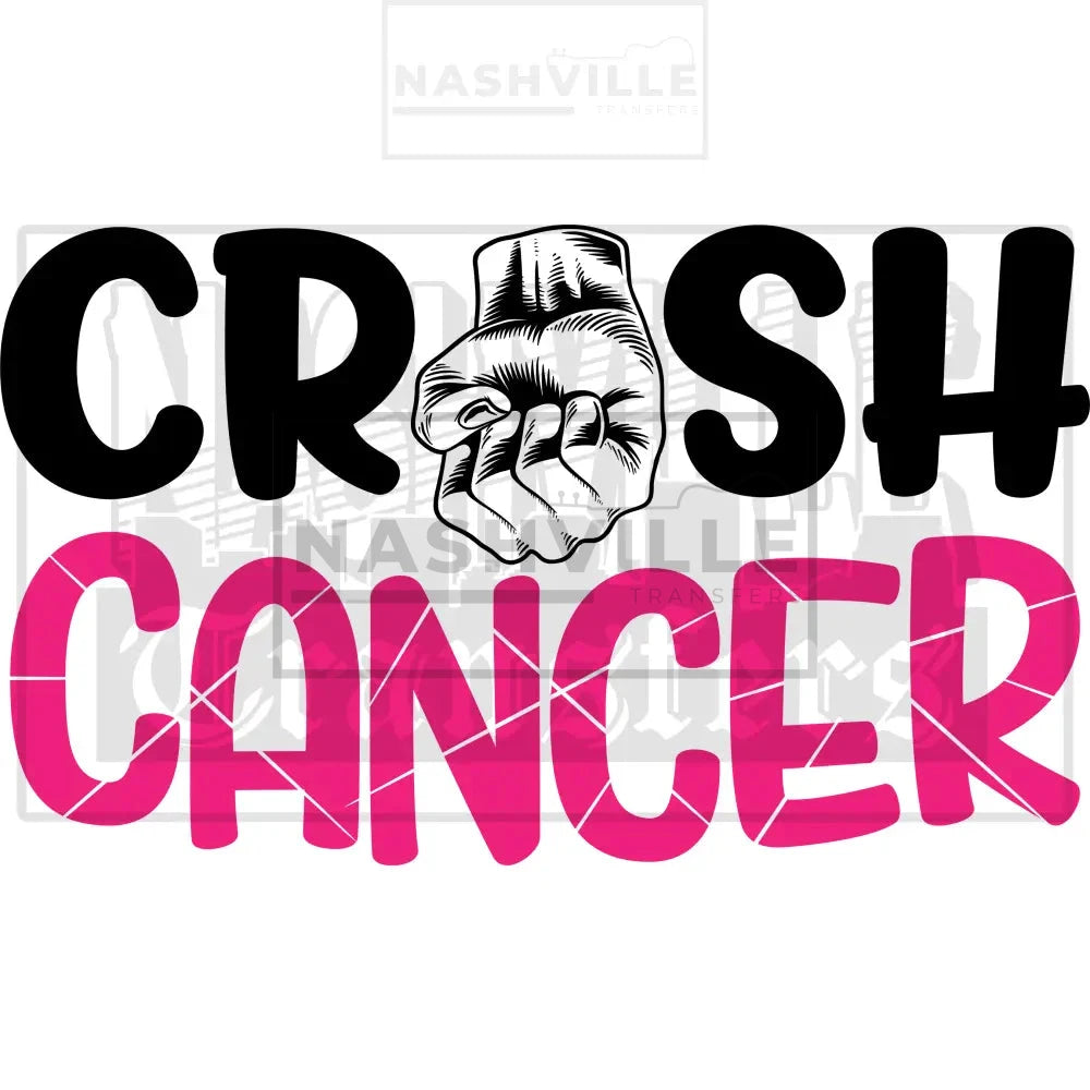 Crush Cancer October Awareness Transfer.