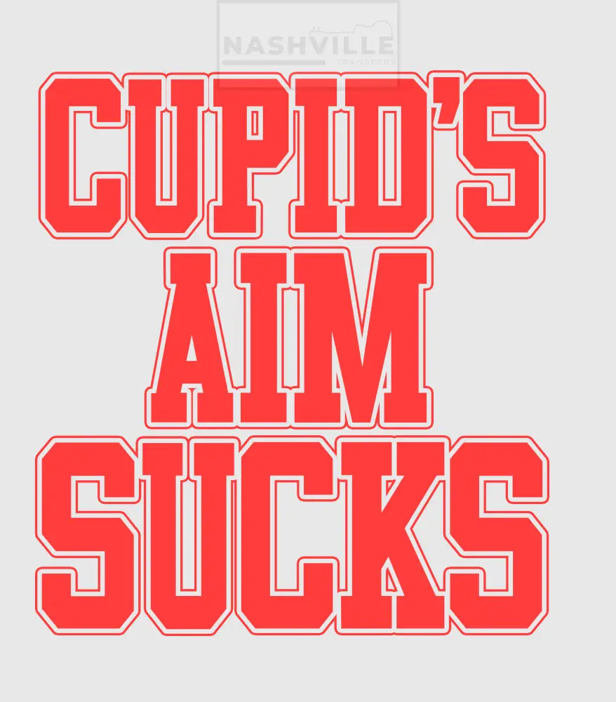 Cupids Aim Sucks Valentines Holiday Stock Transfer.