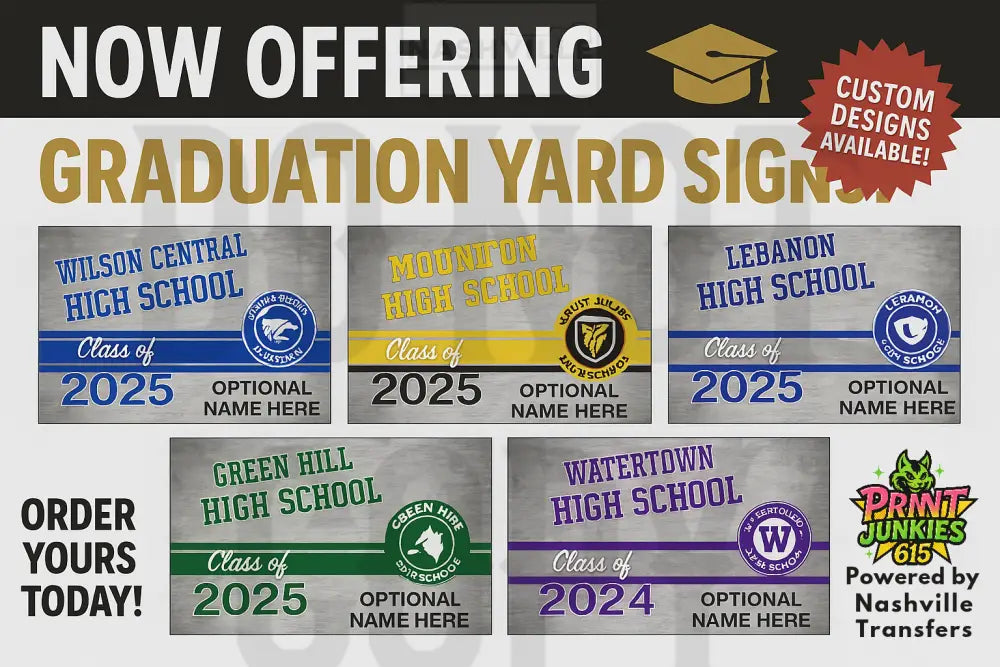 Custom Graduation Yard Signs sign