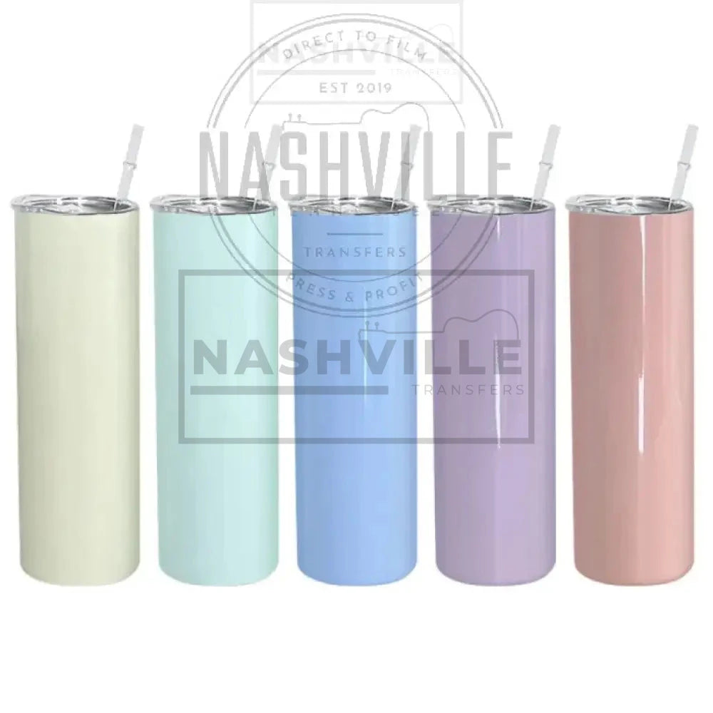 Customizable Uv Decal 20Oz Skinny Tumblers