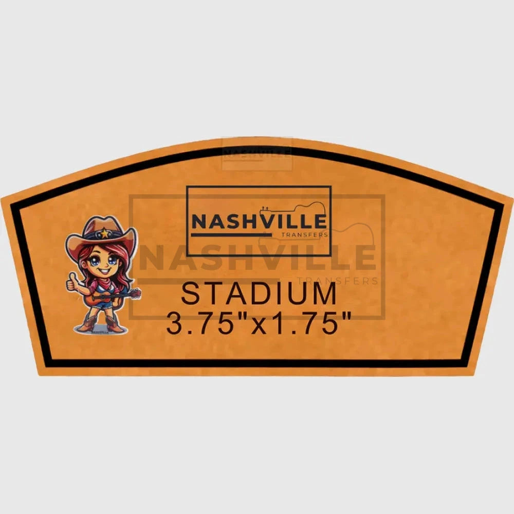 Customizable Hat Patches Gang Sheet