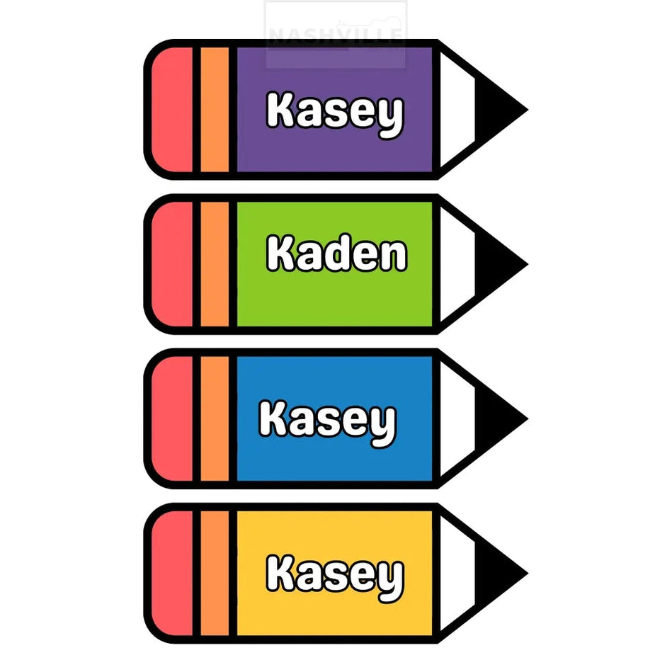 Customizable School Uv Decals