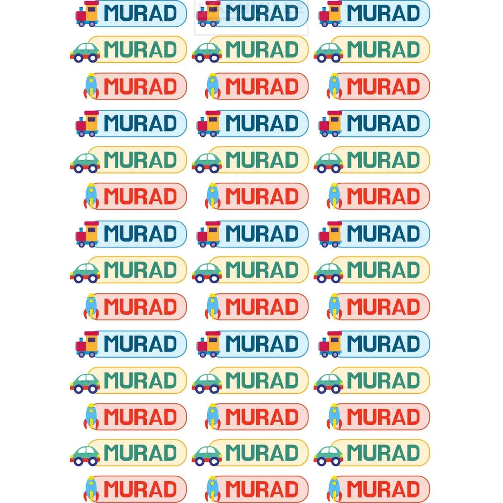 Customizable School Uv Decals Playful