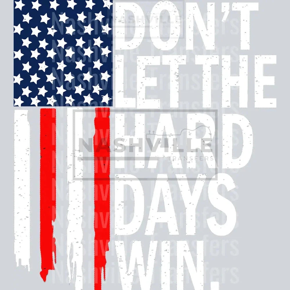 Don't let hard Days win suicide prevention 2