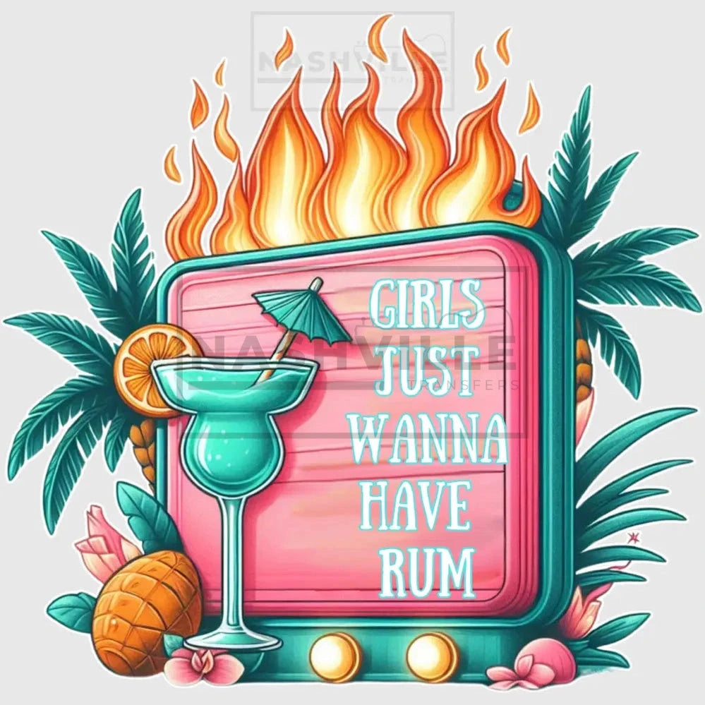 Girls Just Wanna Have Rum Transfer