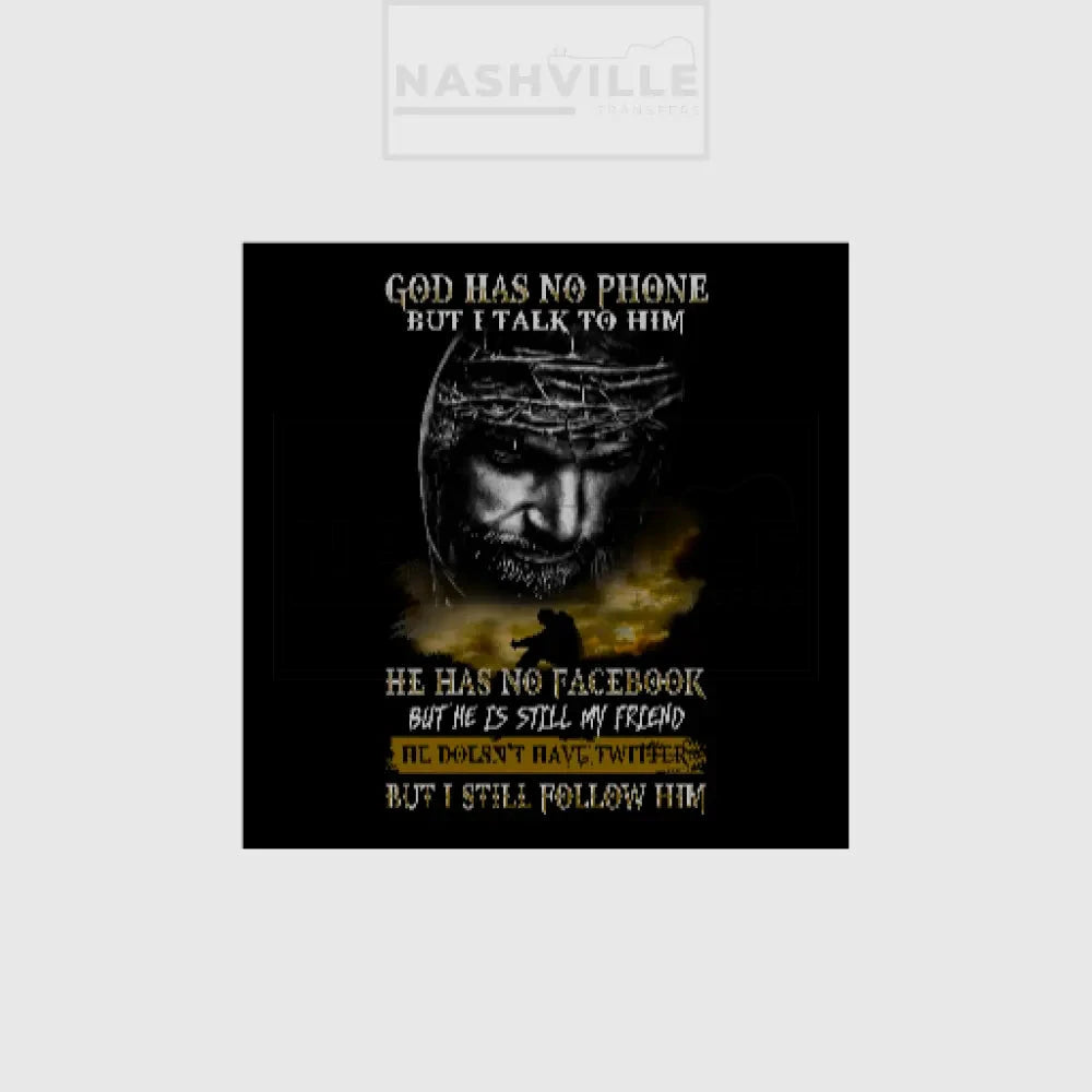God Has No Phone Rasterized Transfer.