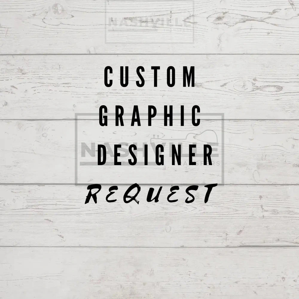 Graphic Designer Request