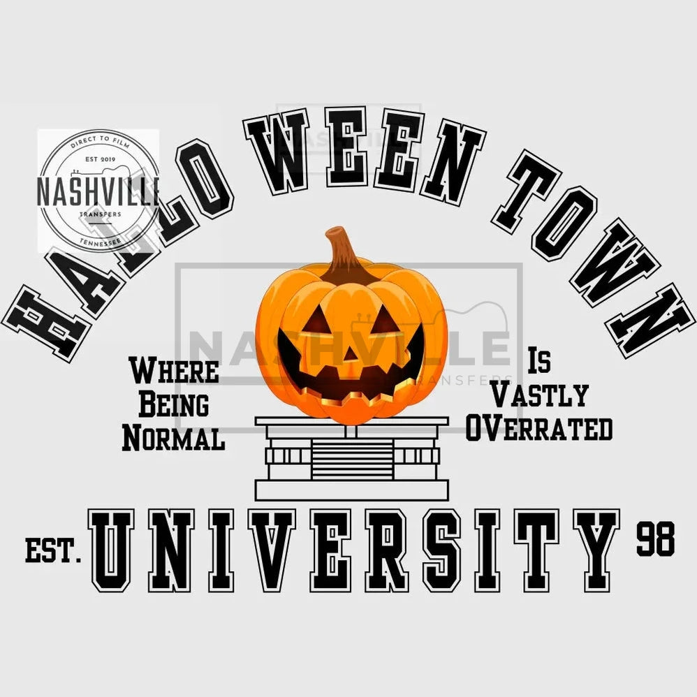 Halloweentown Pumpkin Transfer.