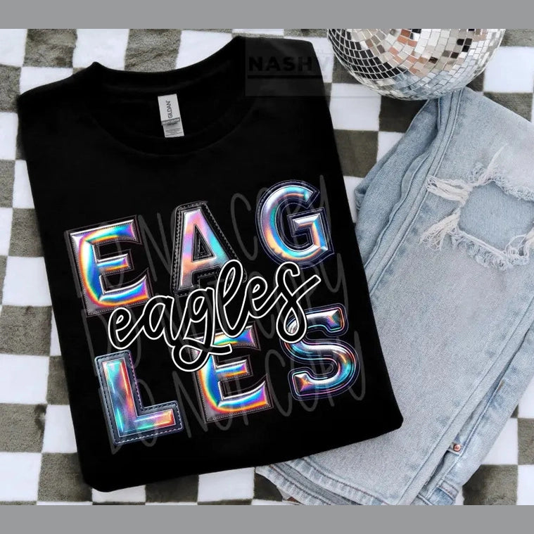 Halographic Effect Mascot Tee
