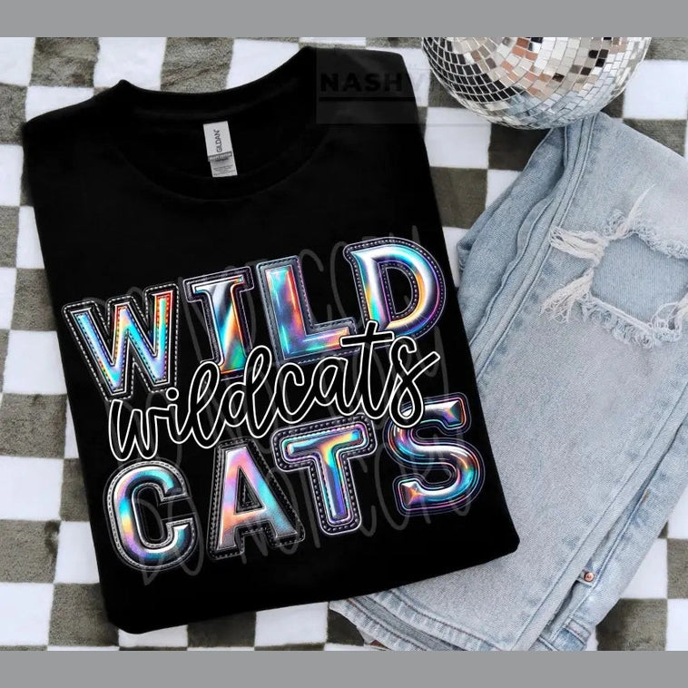 Halographic Effect Mascot Tee