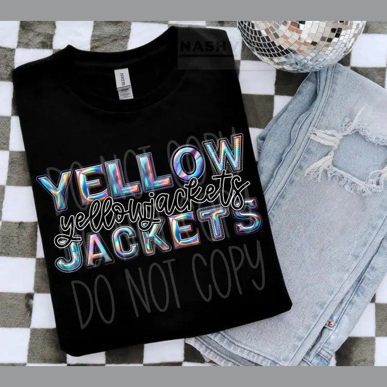 Halographic Effect Mascot Tee