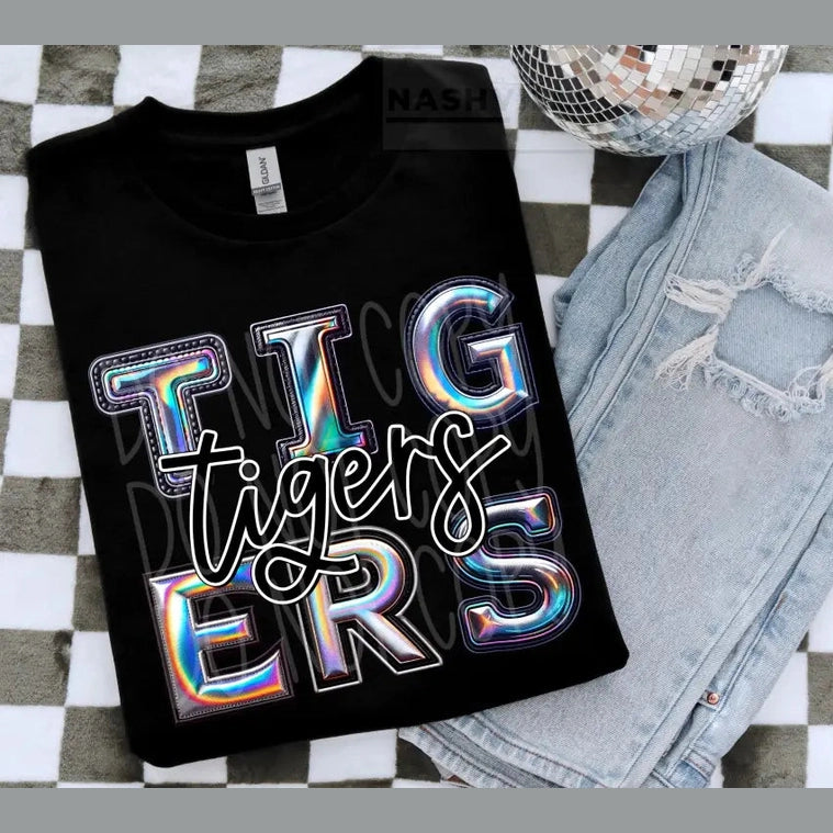 Halographic Effect Mascot Tee