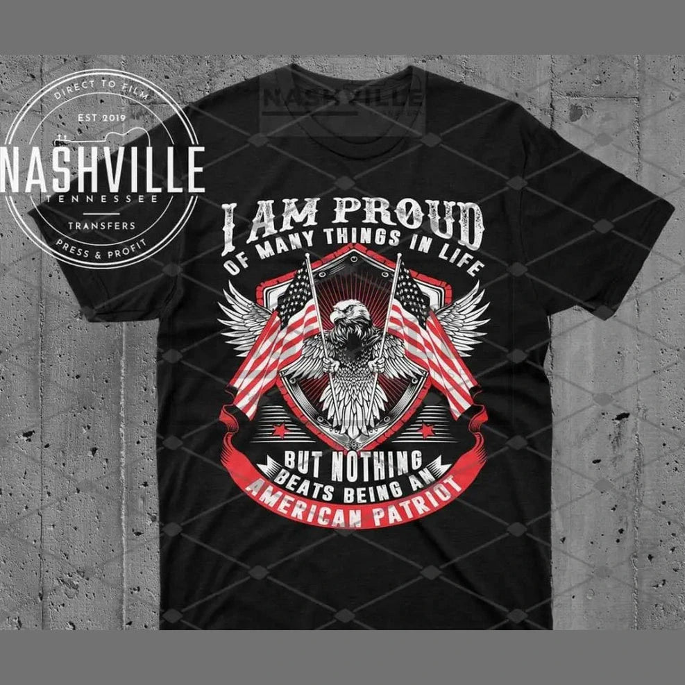 I Am Proud American Patriot Tee.