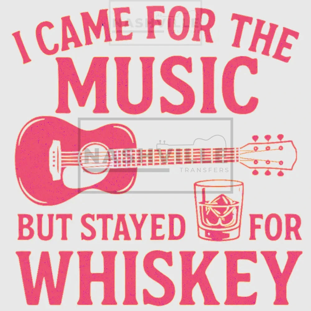 I Came For The Music.