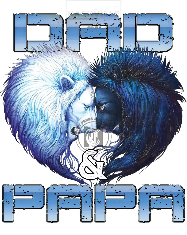 I Have Two Titles. Dad And Papa. Rock Them Both Tee T-Shirt
