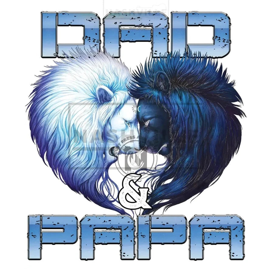 I Have Two Titles. Dad And Papa. Rock Them Both Tee T-Shirt