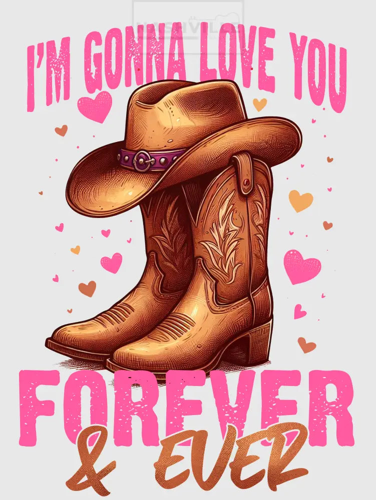 Im Gonna Love You Forever Western Holiday Stock Transfer.