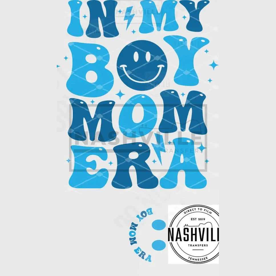 In My Boy Mom Era Wavy Stock Transfer
