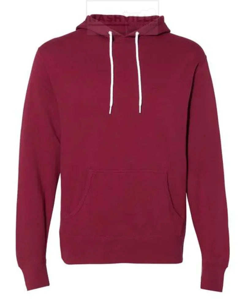 Independent Trading Lightweight Customizable Hoodie S / Currant