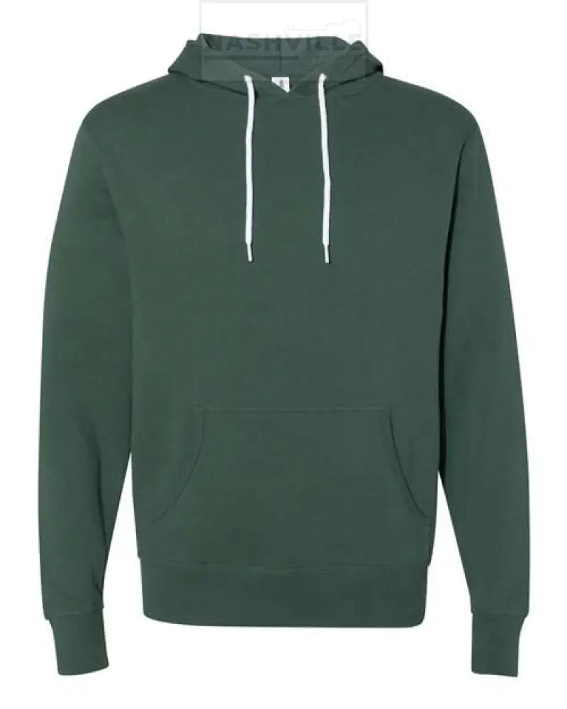Independent Trading Lightweight Customizable Hoodie S / Green