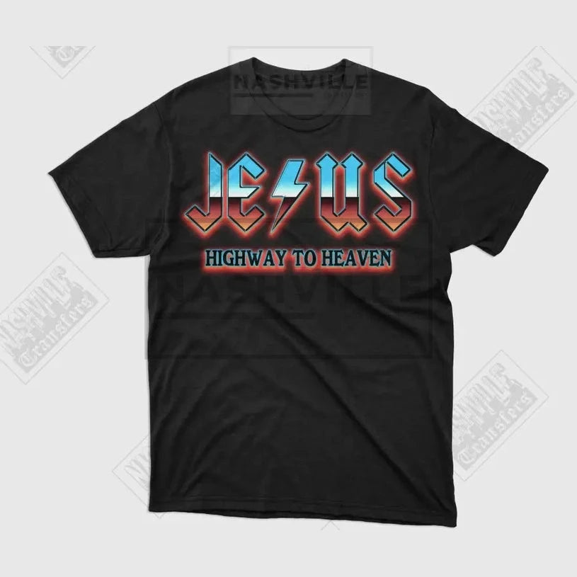 Jesus. Highway To Heaven Organic Tee.