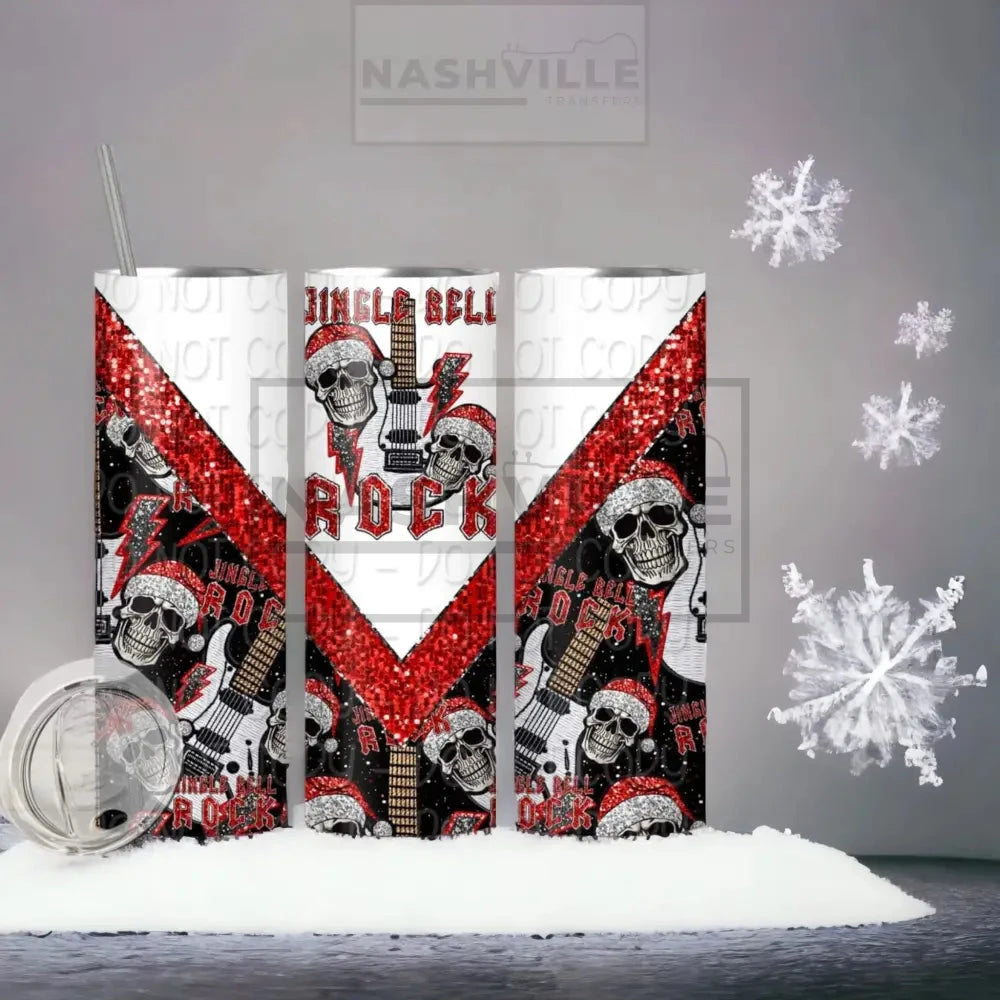Jingle Bell Rock Holiday Tumbler