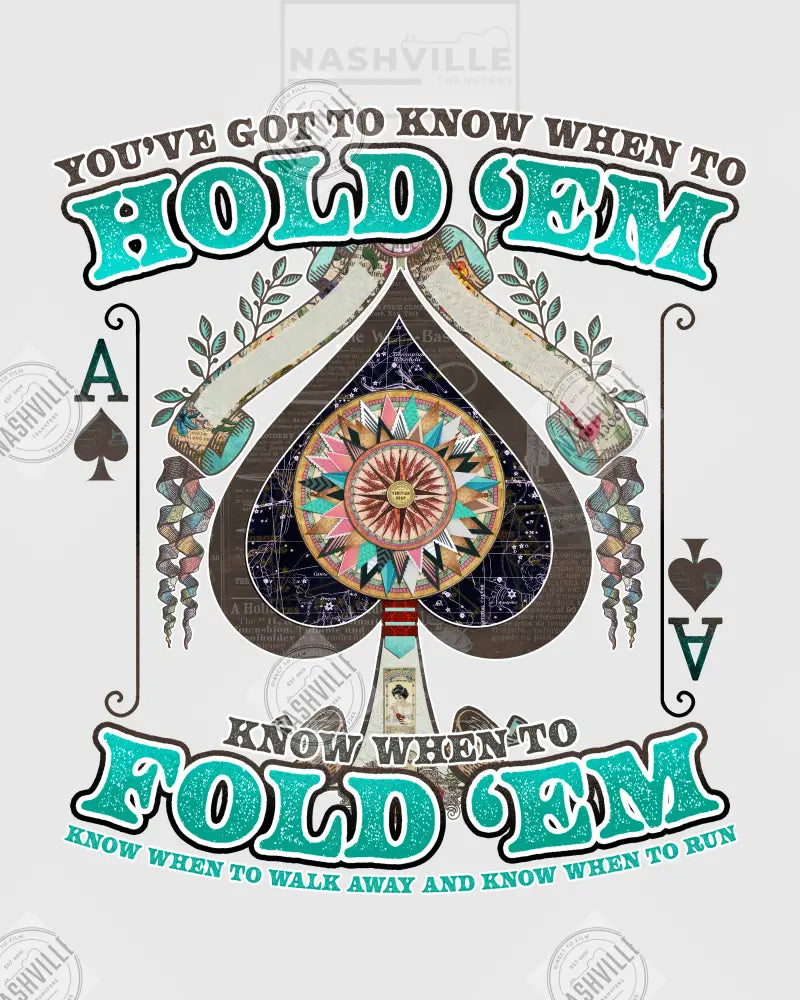 Know When To Fold Them Gambling Transfer.