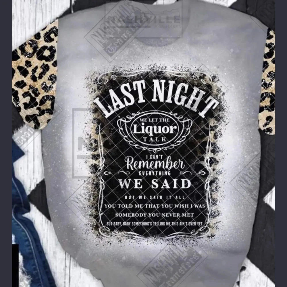 Last Night Tee