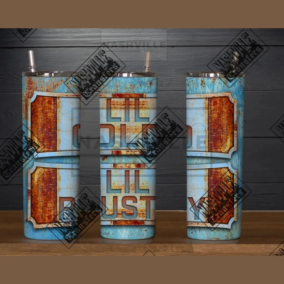 Lil Old. Little Rusty Tumbler