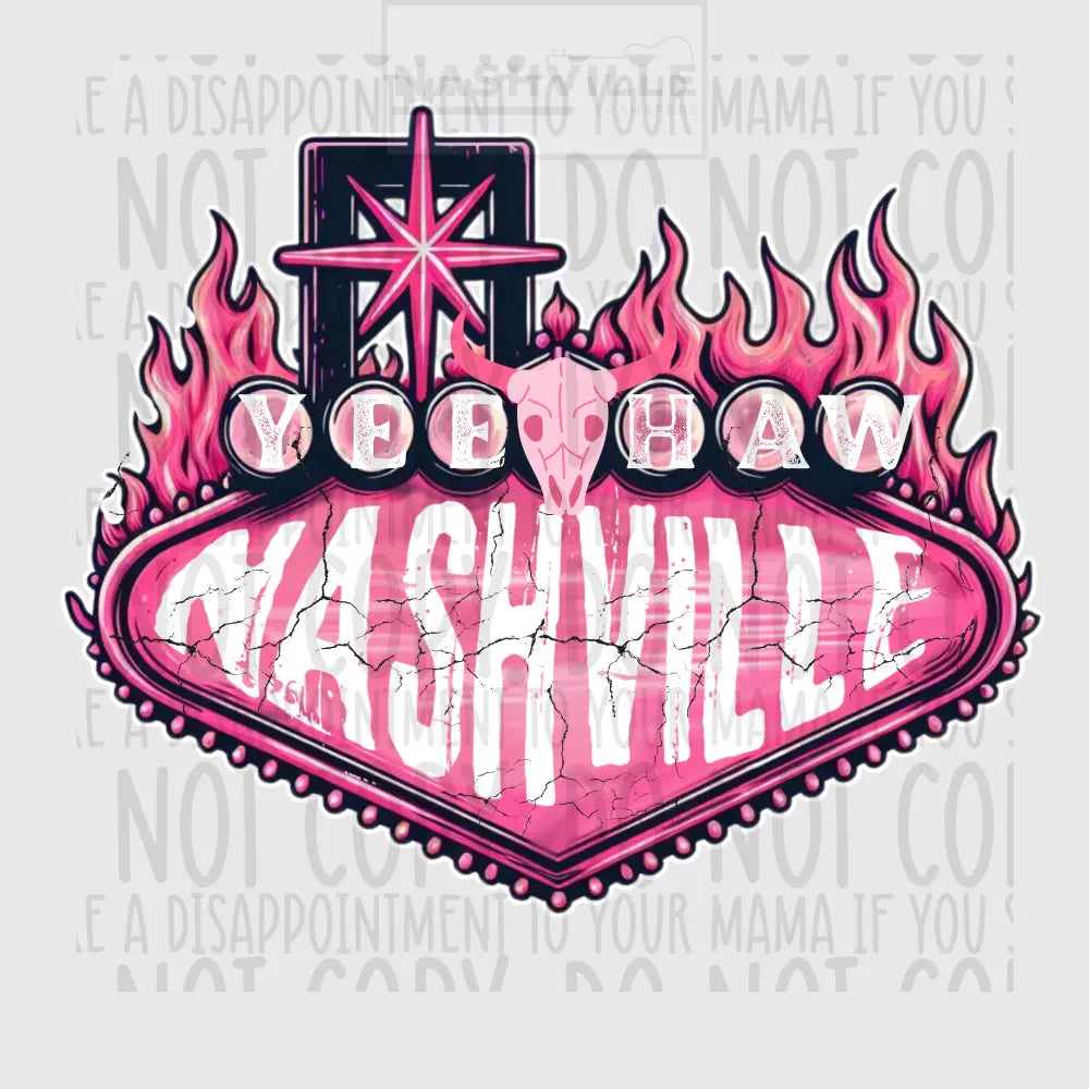 Nashville Hot Tee / Transfer Only