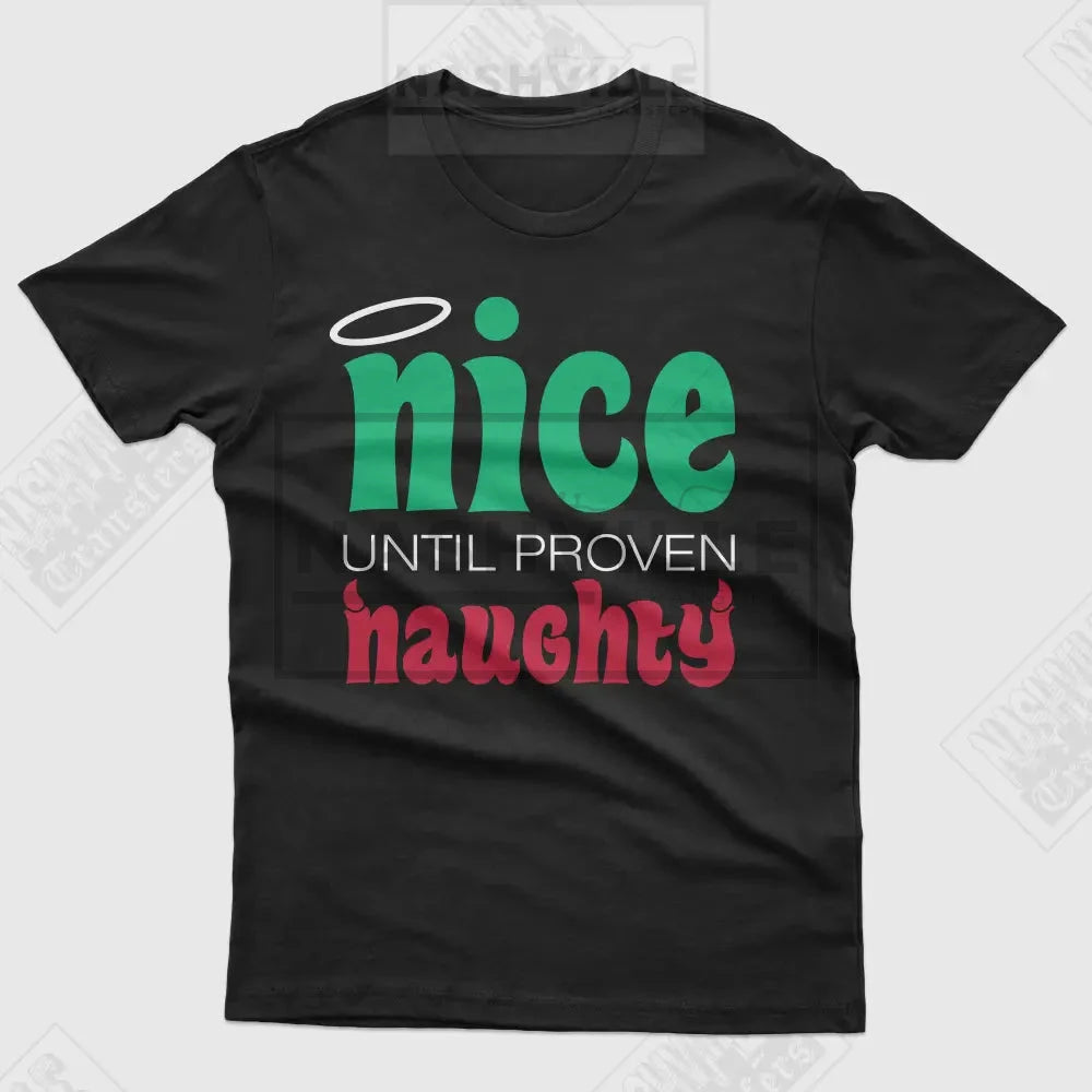 Nice Until Proven Naughty Holiday Stock Transfer