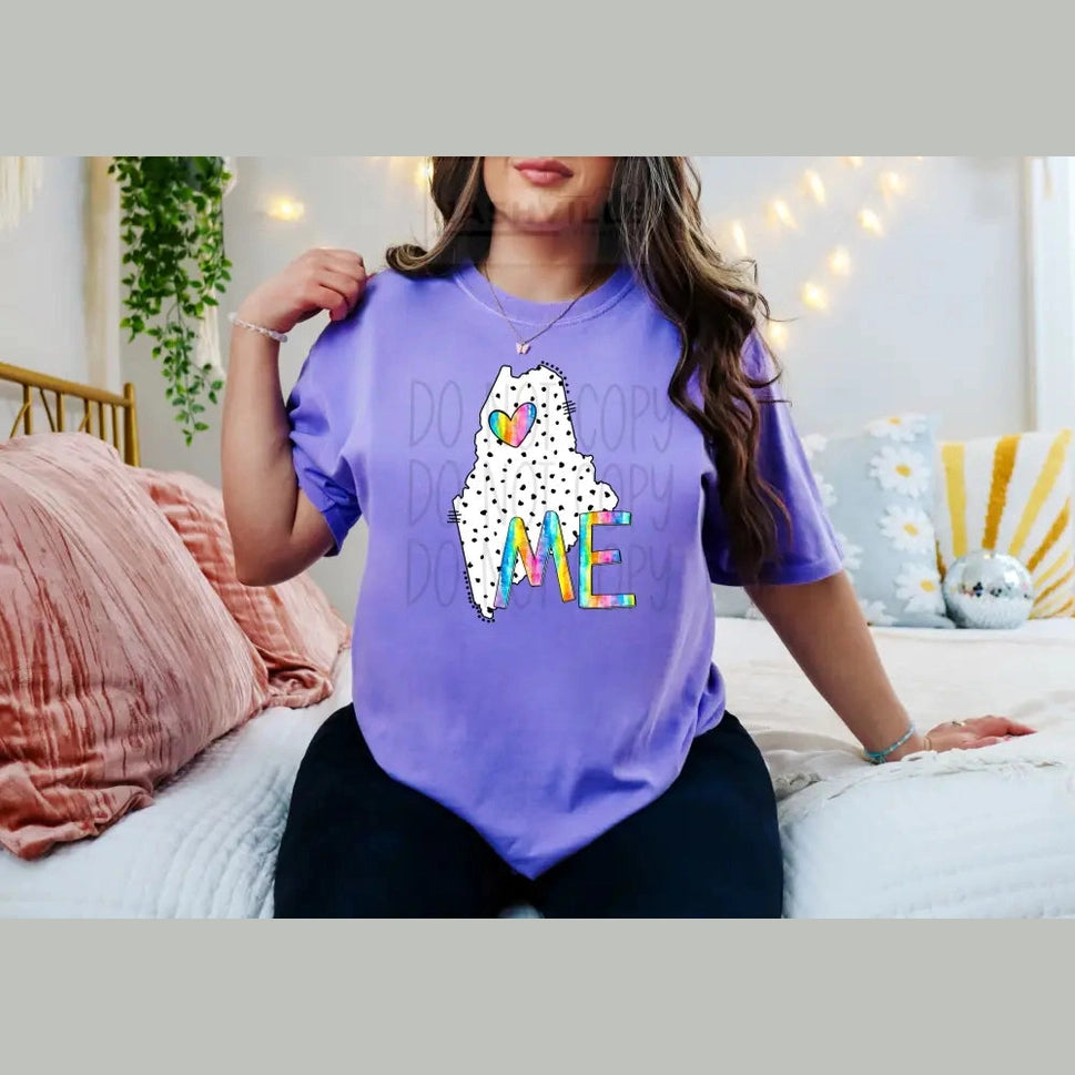 Polka Dot States Tees T - Shirt