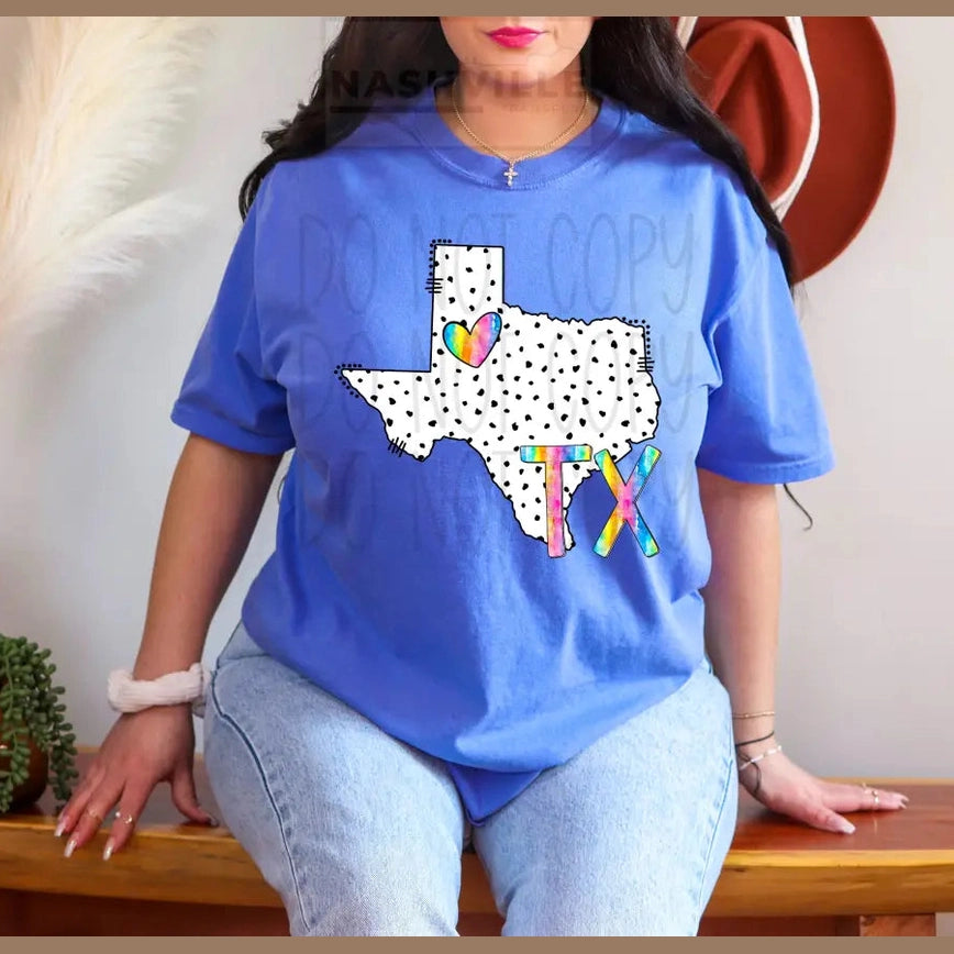 Polka Dot States Tees T - Shirt