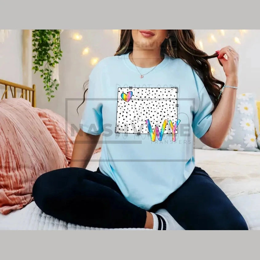 Polka Dot States Tees T - Shirt